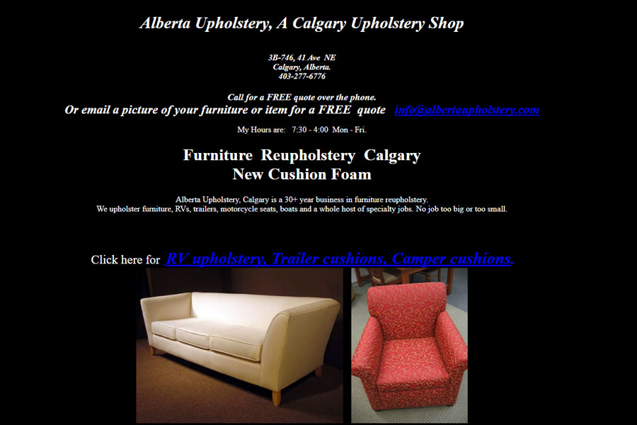 Alberta Upholstery
