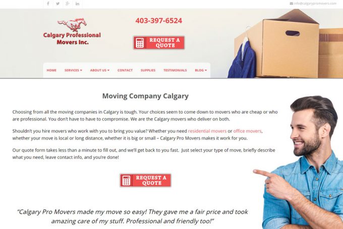 Calgary Professional Movers Inc.